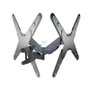 TooQ Soporte de Pared para TV LP2355TN-B, Giratorio e Inclinable, para Pantallas de 23 a 55 Pulgadas hasta 30 kg, Nivelable, Negro